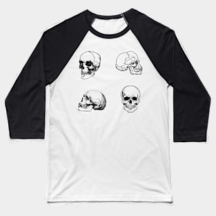 Anatomy Skulls Pack Baseball T-Shirt